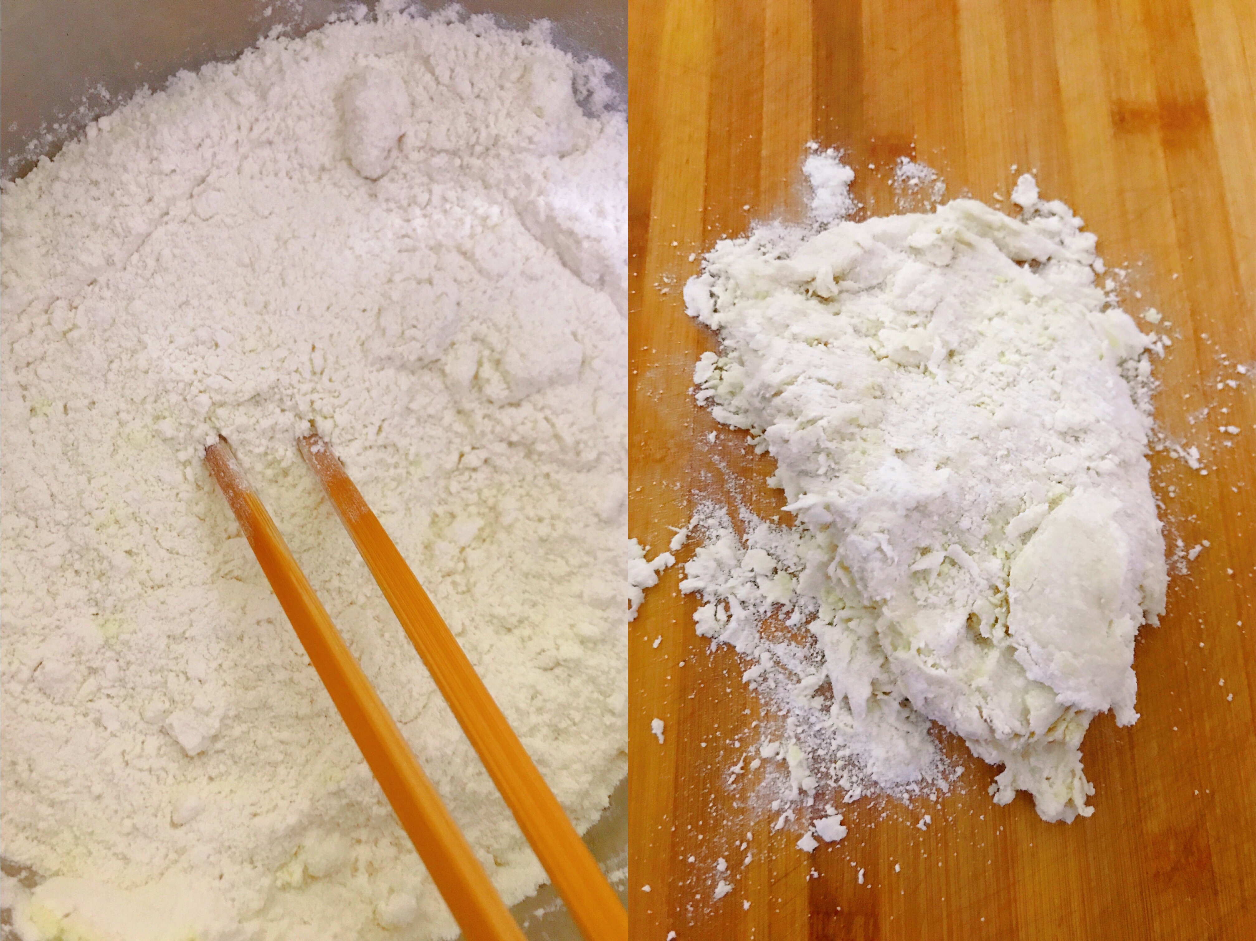 奶油夹心海螺包——手揉出膜的做法 步骤1