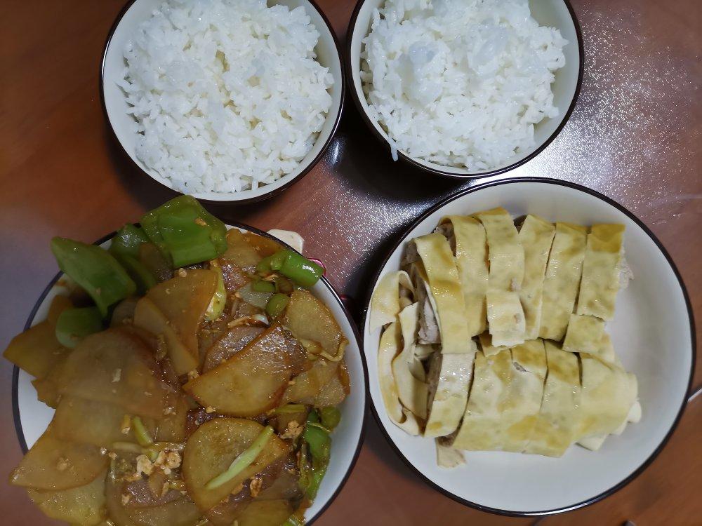 土豆片炒青椒（懒人清淡版）