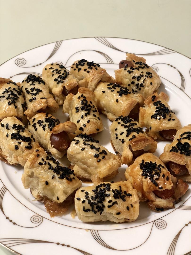 一口一个の热狗酥🍖
——🥐蛋挞皮简易版