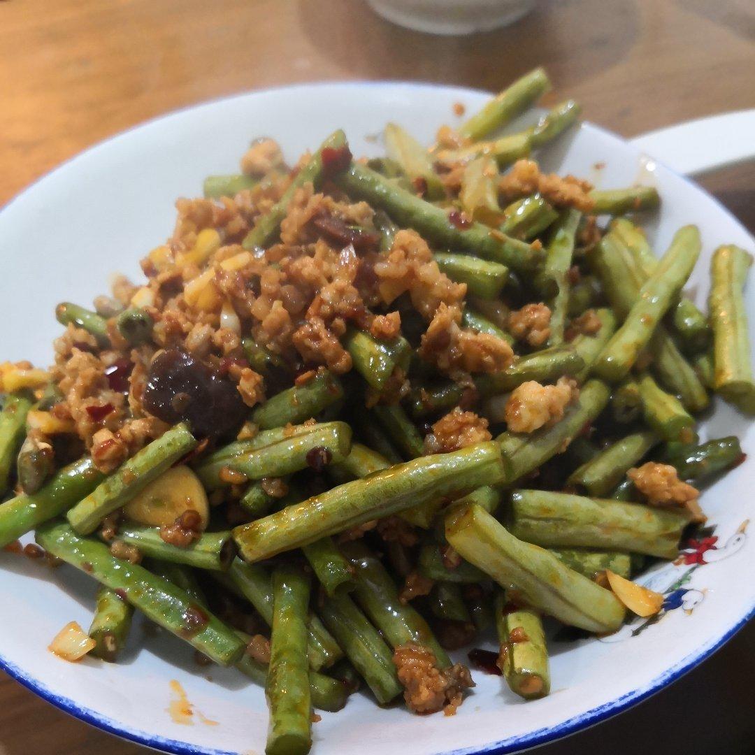 肉末豇豆