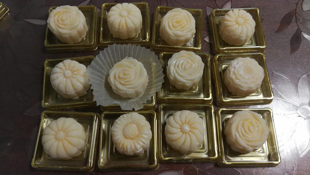 《Tinrry下午茶》冰皮月饼（奶黄馅）