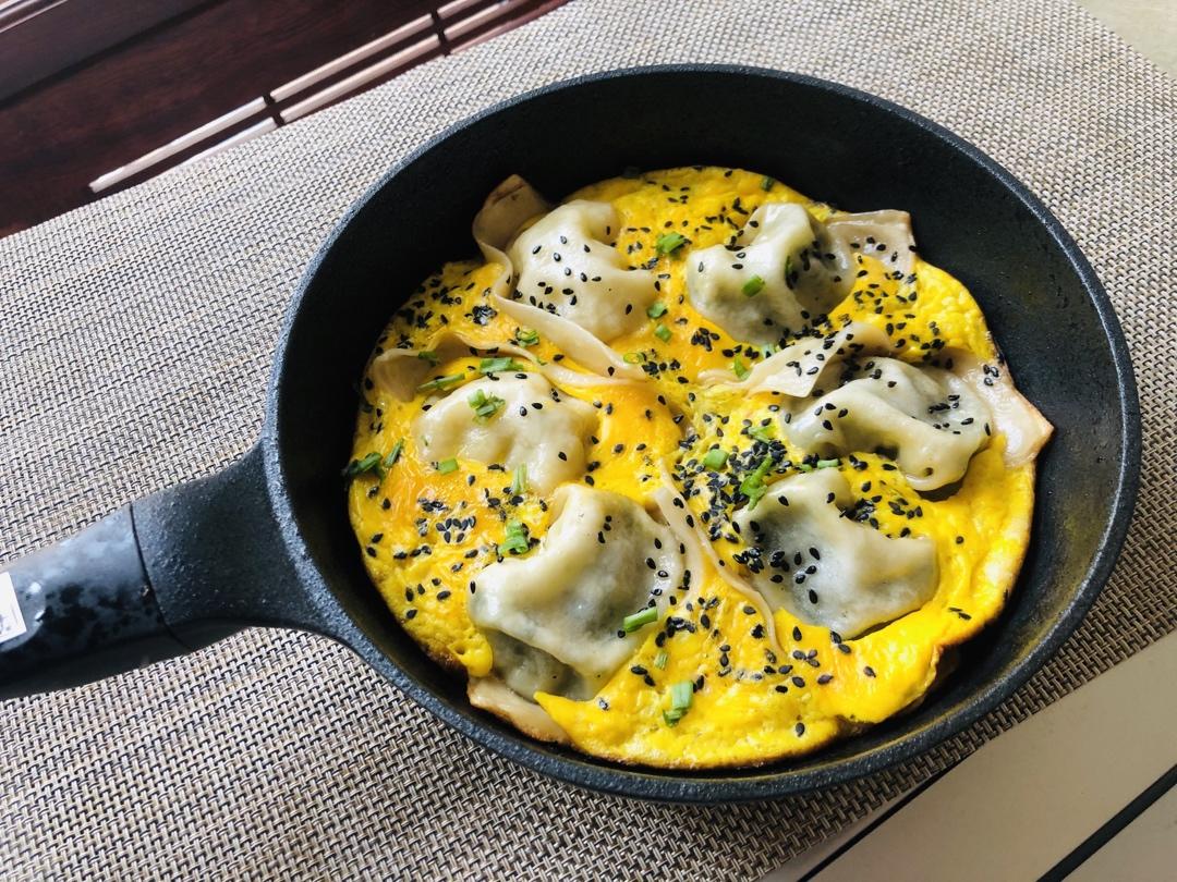 0失败的【抱蛋煎饺】速冻饺子🥟版