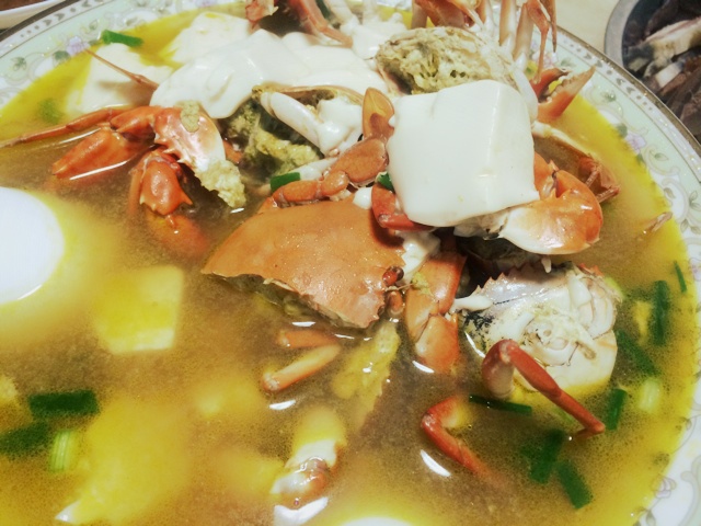 豆腐河蟹汤