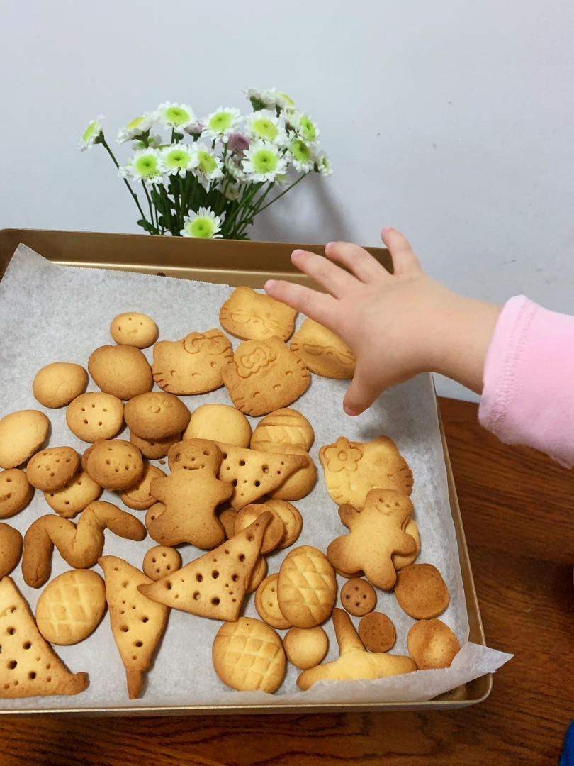 没有模具也能做的卡通饼干