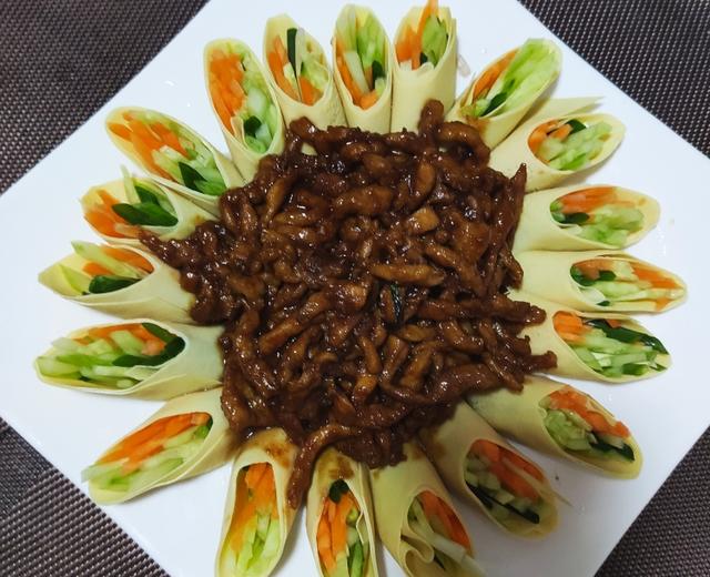 家庭版京酱肉丝的做法