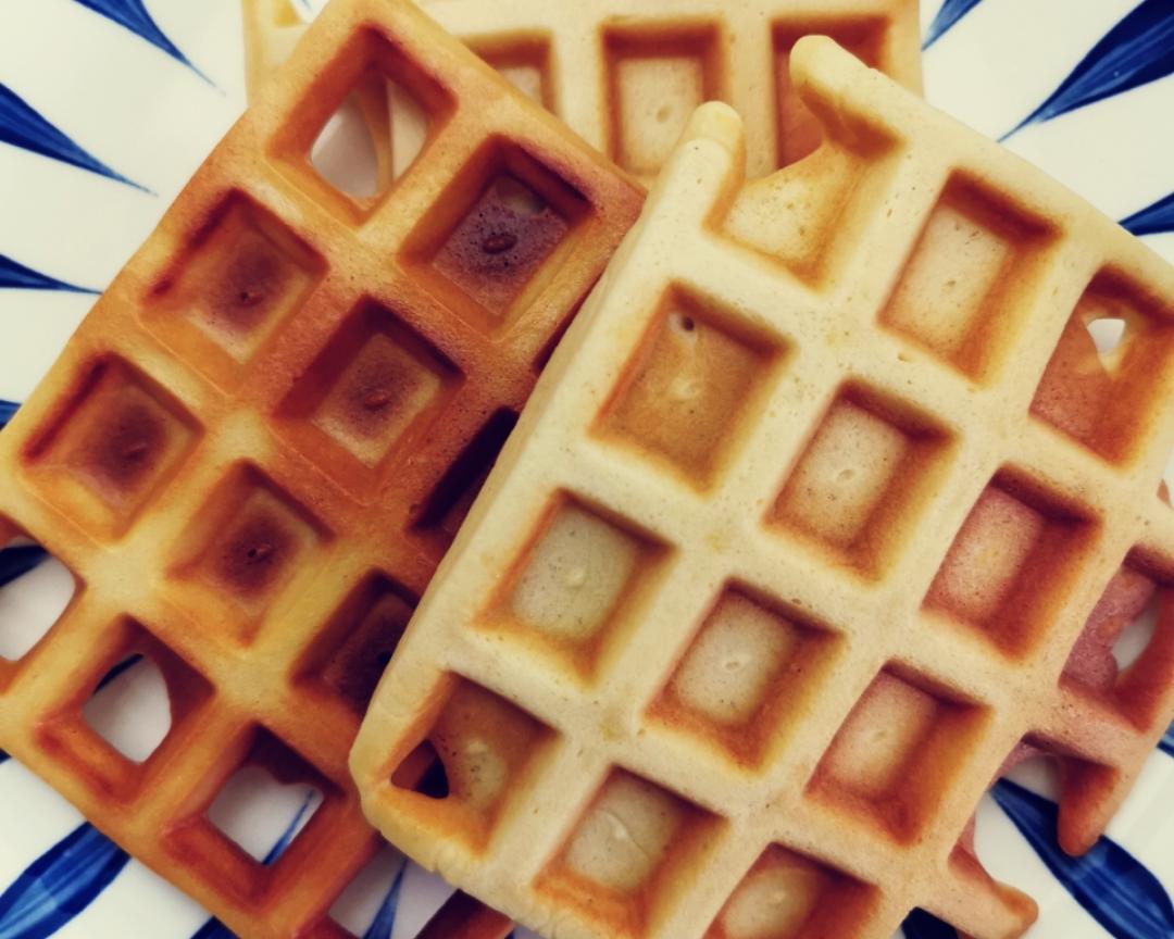 快手早餐之华夫饼的做法