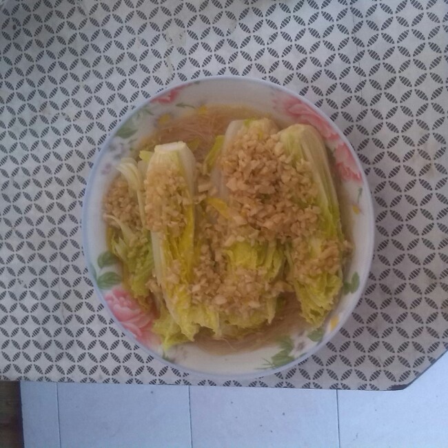 蒜蓉粉丝娃娃菜