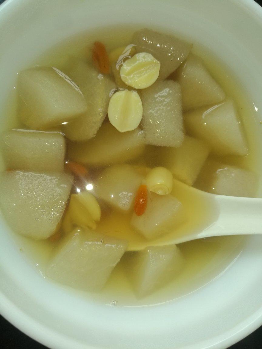 止咳润喉梨汤