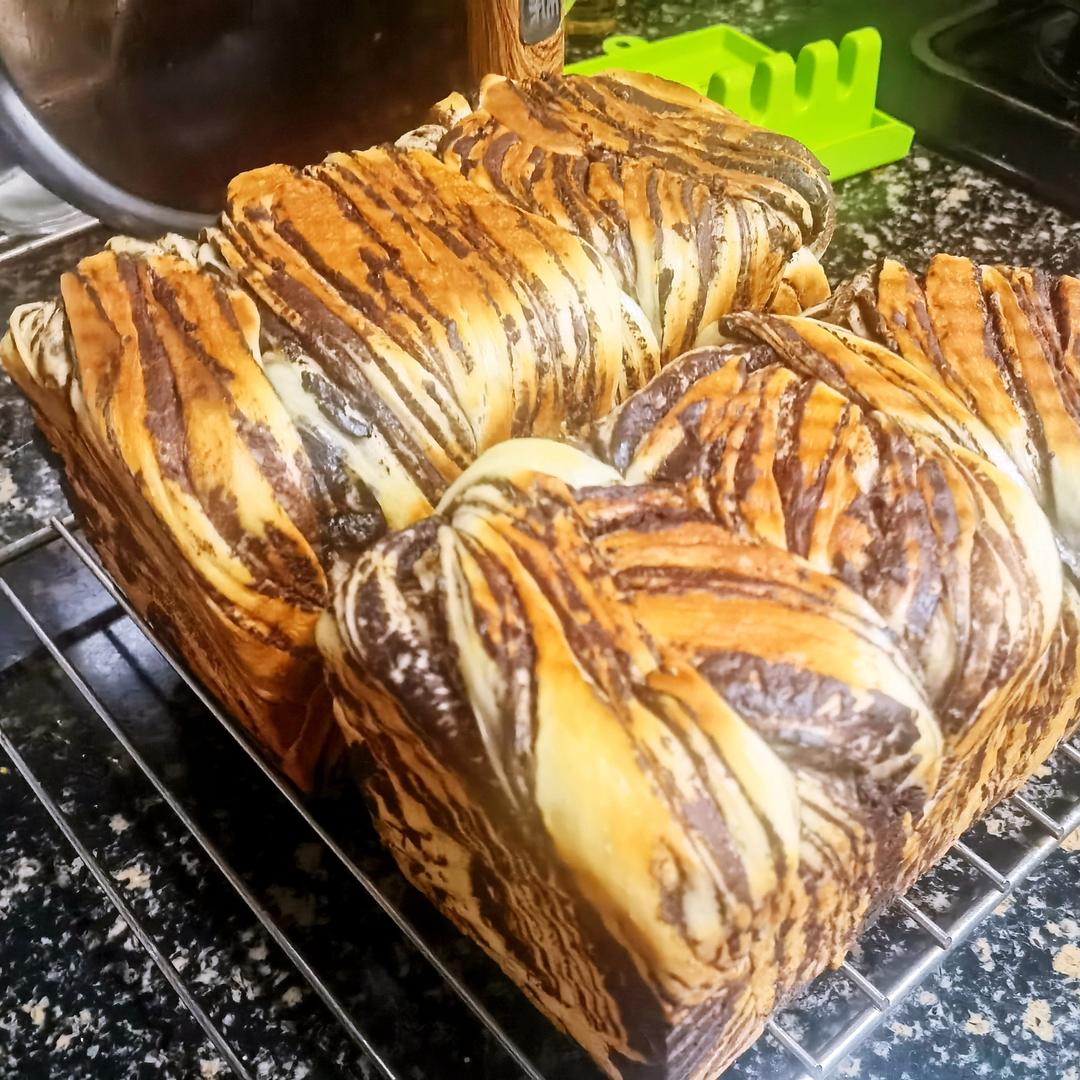 🍫浓郁巧克力吐司🍫
—复刻版爸爸糖吐司面包