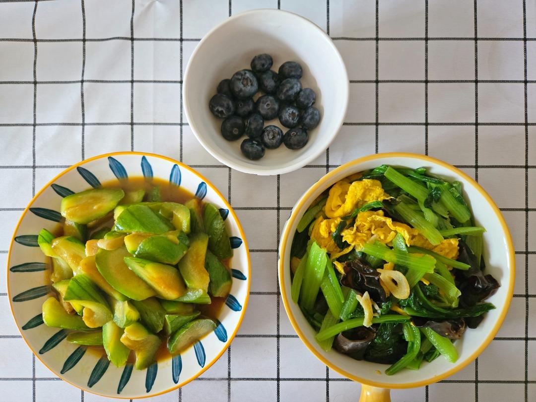 营养又鲜美的蚝油丝瓜炒香菇｜减肥必备食谱