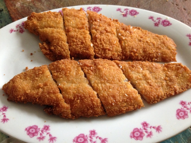 川泽做的香炸鱼排