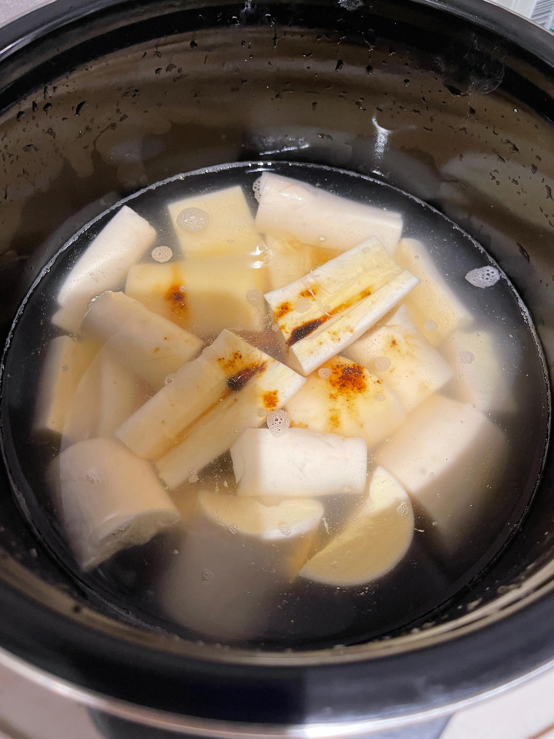 高压锅木薯糖水