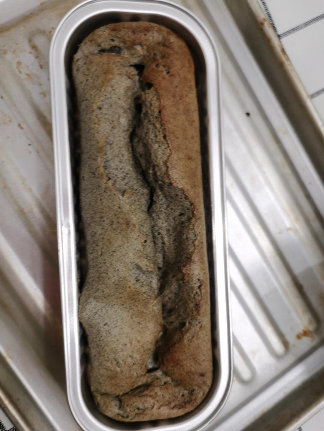 简易早餐💁南方黑芝麻糊摇身变成黑芝麻蛋糕