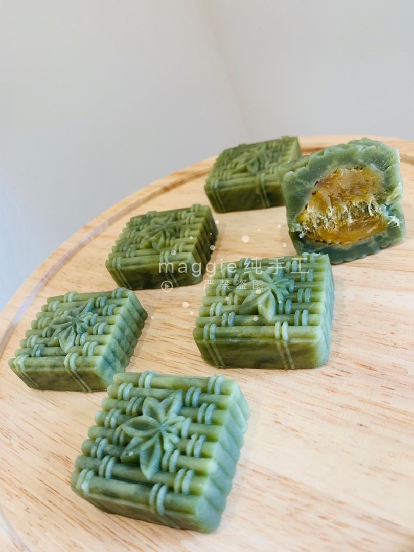 养生黑芝麻绿豆糕
