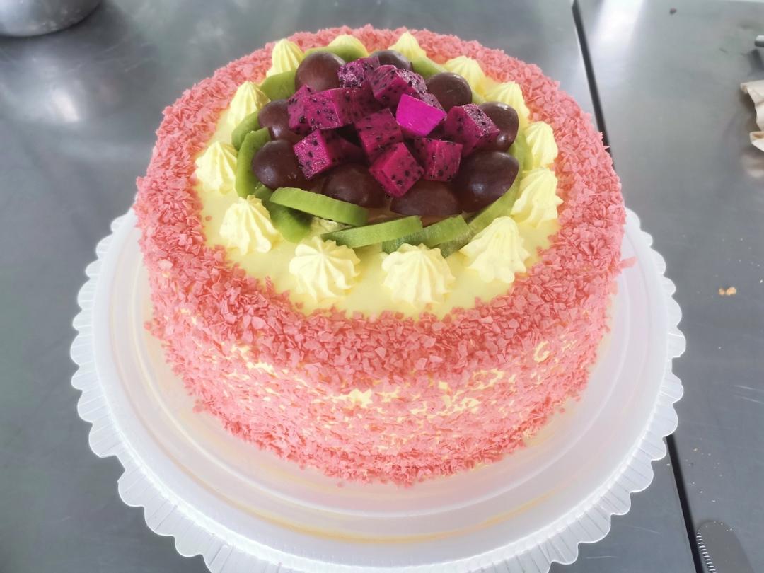 超好记八寸戚风蛋糕（后蛋法）