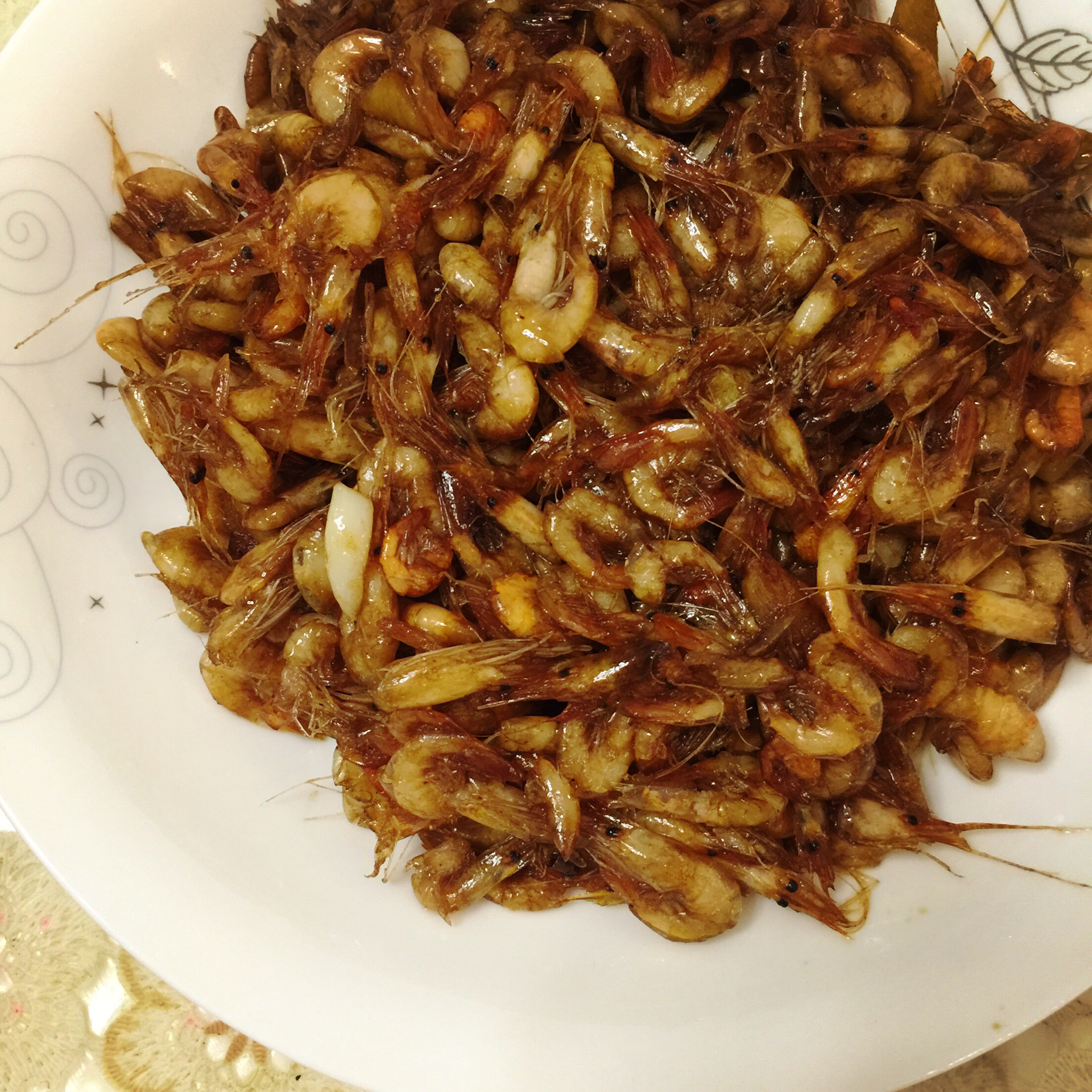 油爆河虾