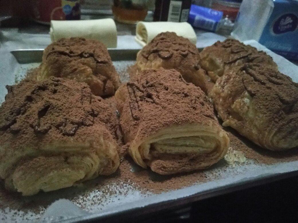 脏脏包-可颂牛角包Chocolate Croissants