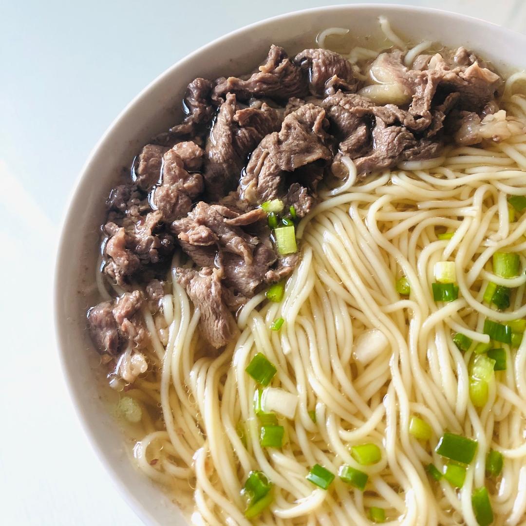 超简单快手牛肉面