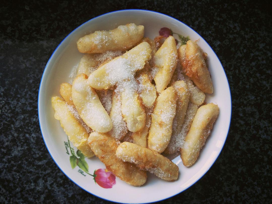 酥炸小糍粑的做法