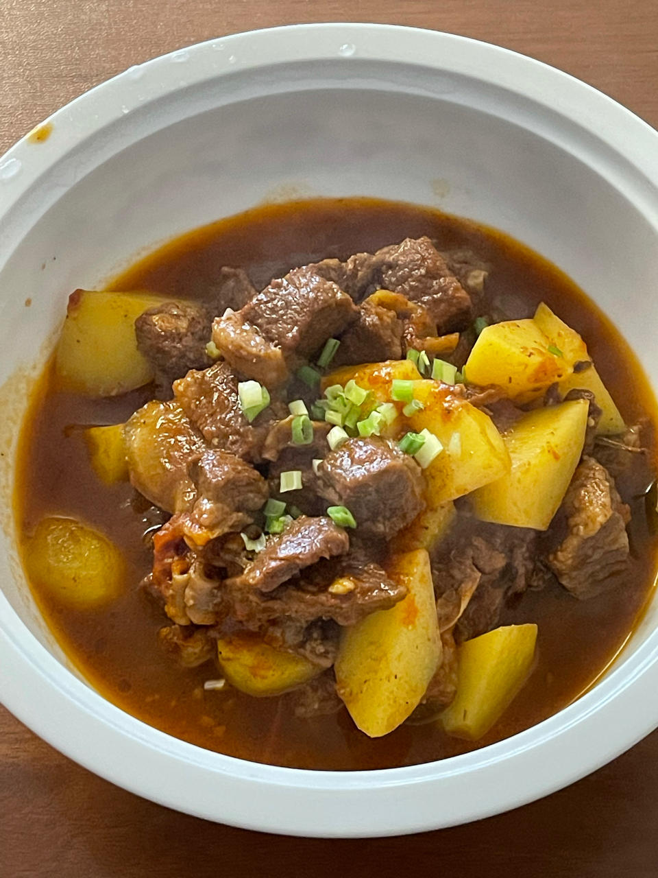 番茄土豆炖牛腩