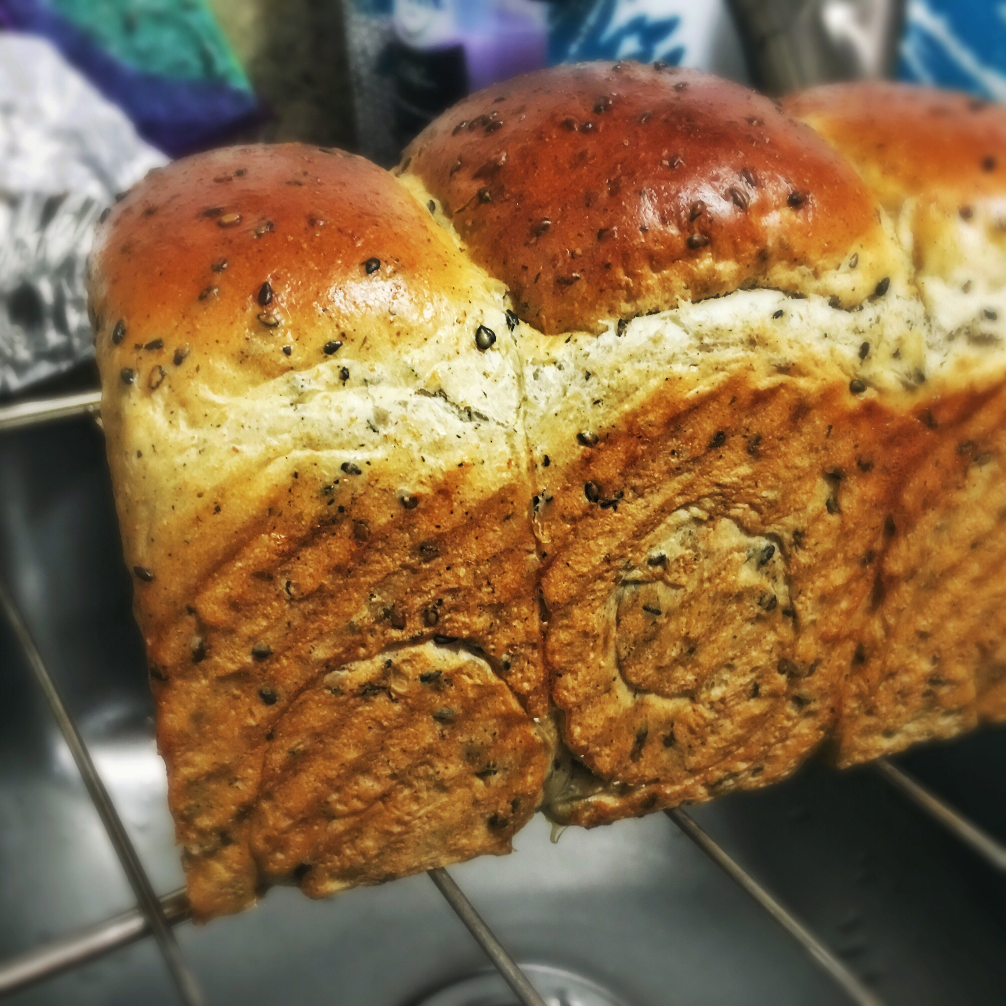 中种法 要传家的黑芝麻吐司