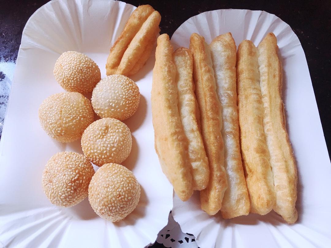 麻团，麻圆，油条，油炸条