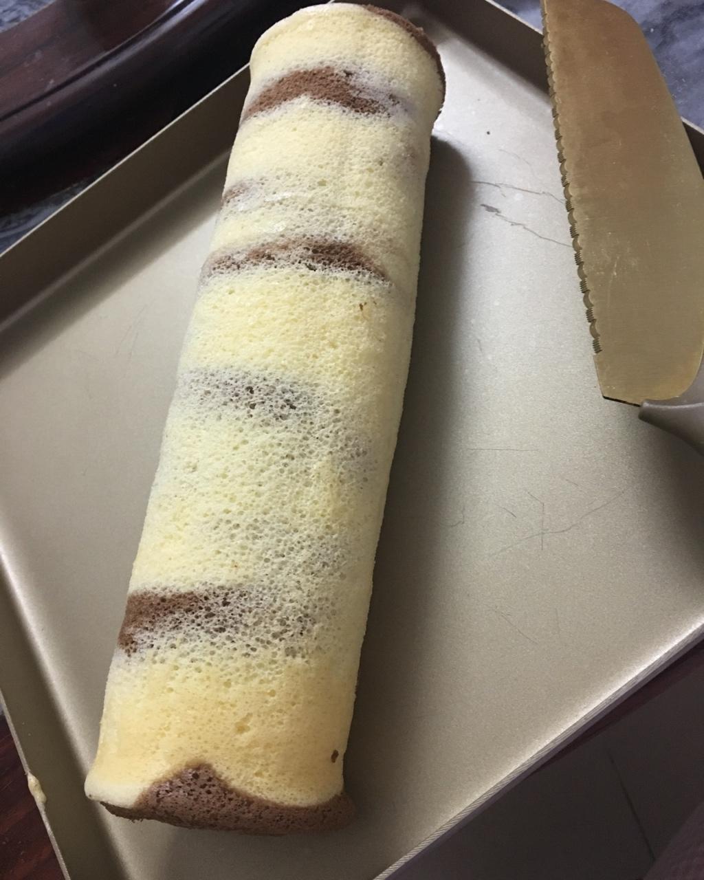 可可旋风蛋糕卷（视频）