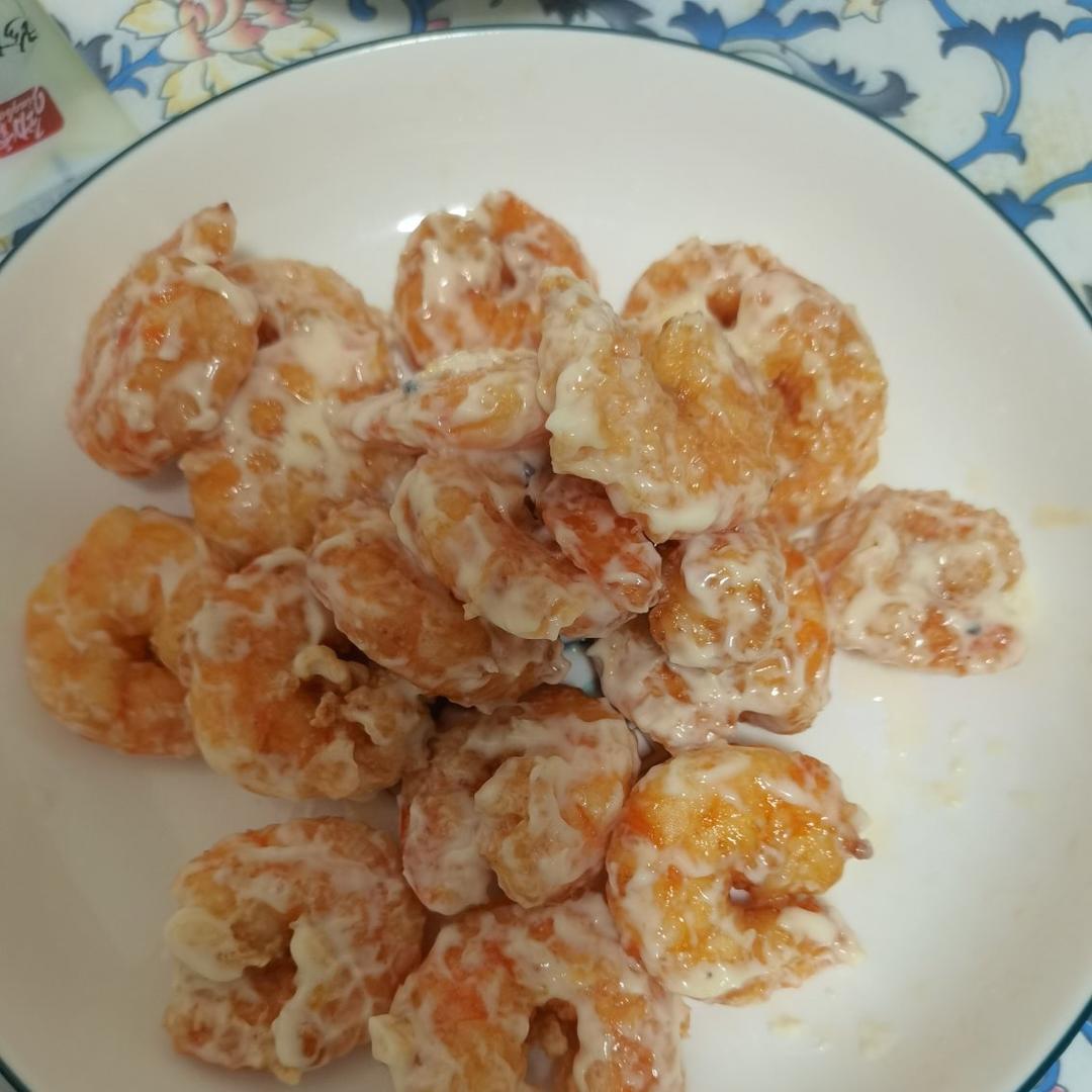 芥末虾球