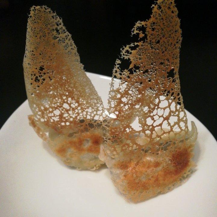 冰花蕾丝煎饺