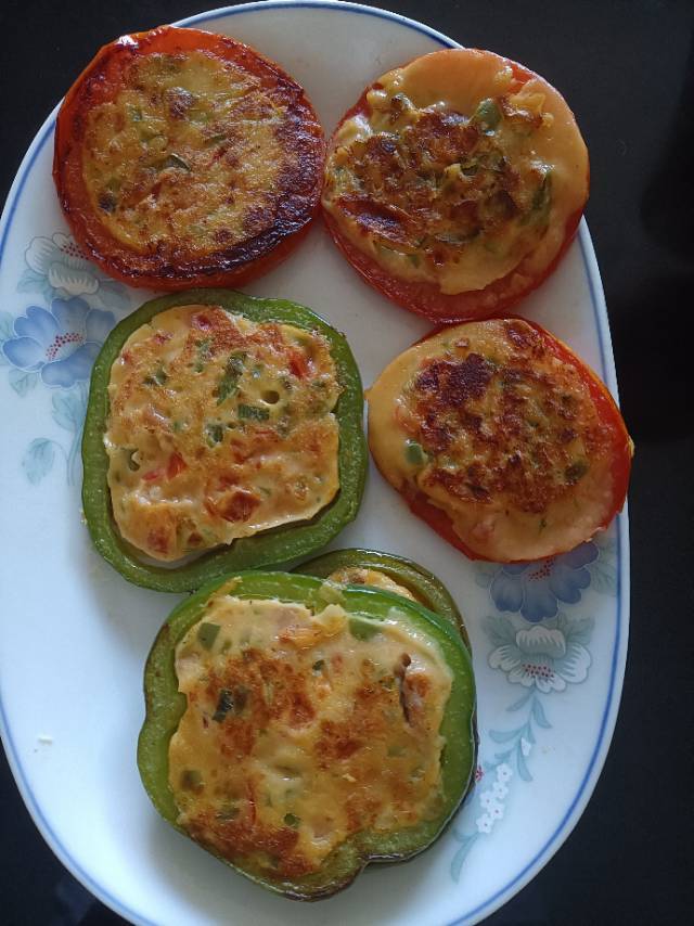 鸡蛋番茄饼