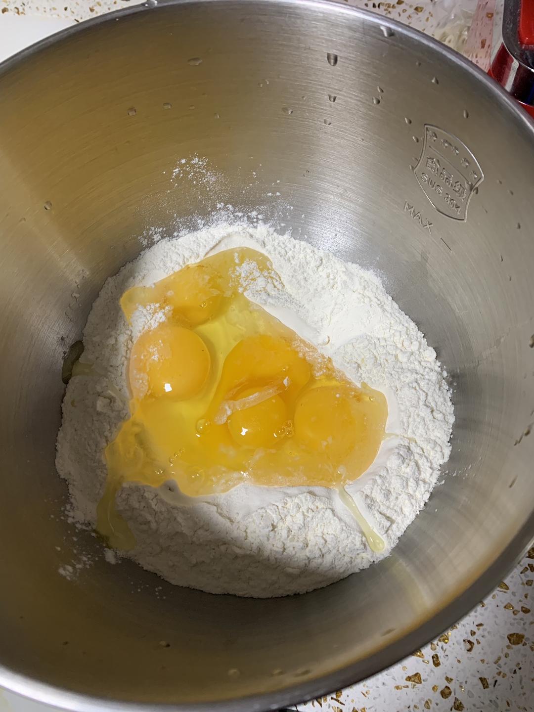 纯奶手撕吐司的做法 步骤1