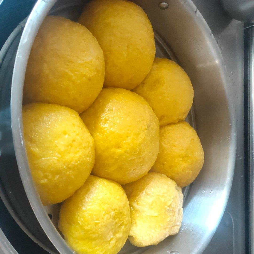 萝卜粉丝馅素包子