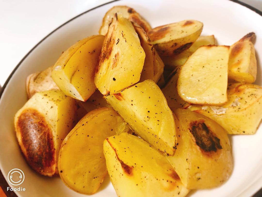快手小食烤薯角