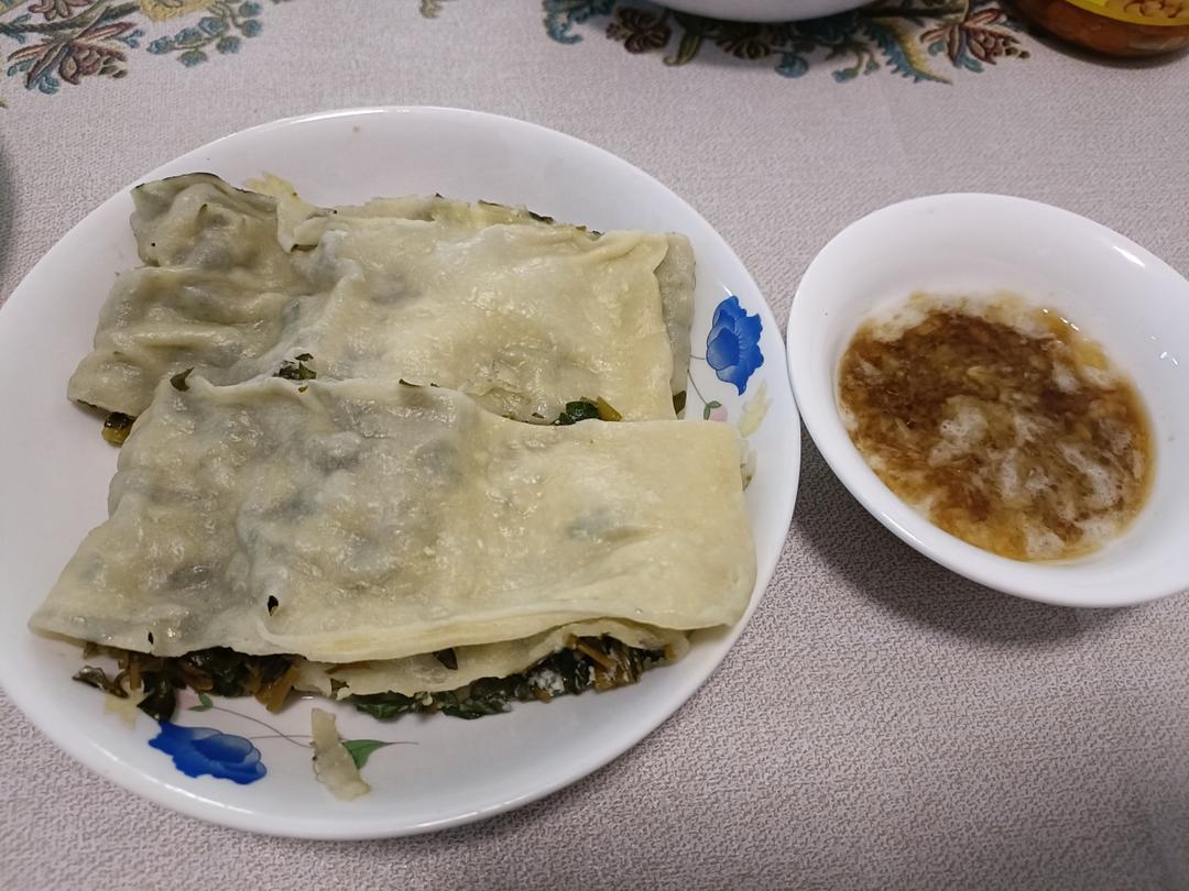 马齿苋菜饼