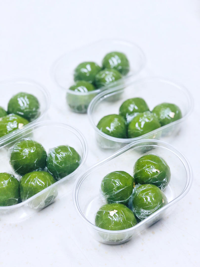 《Tinrry+》咸蛋黄肉松青团+红豆沙青团