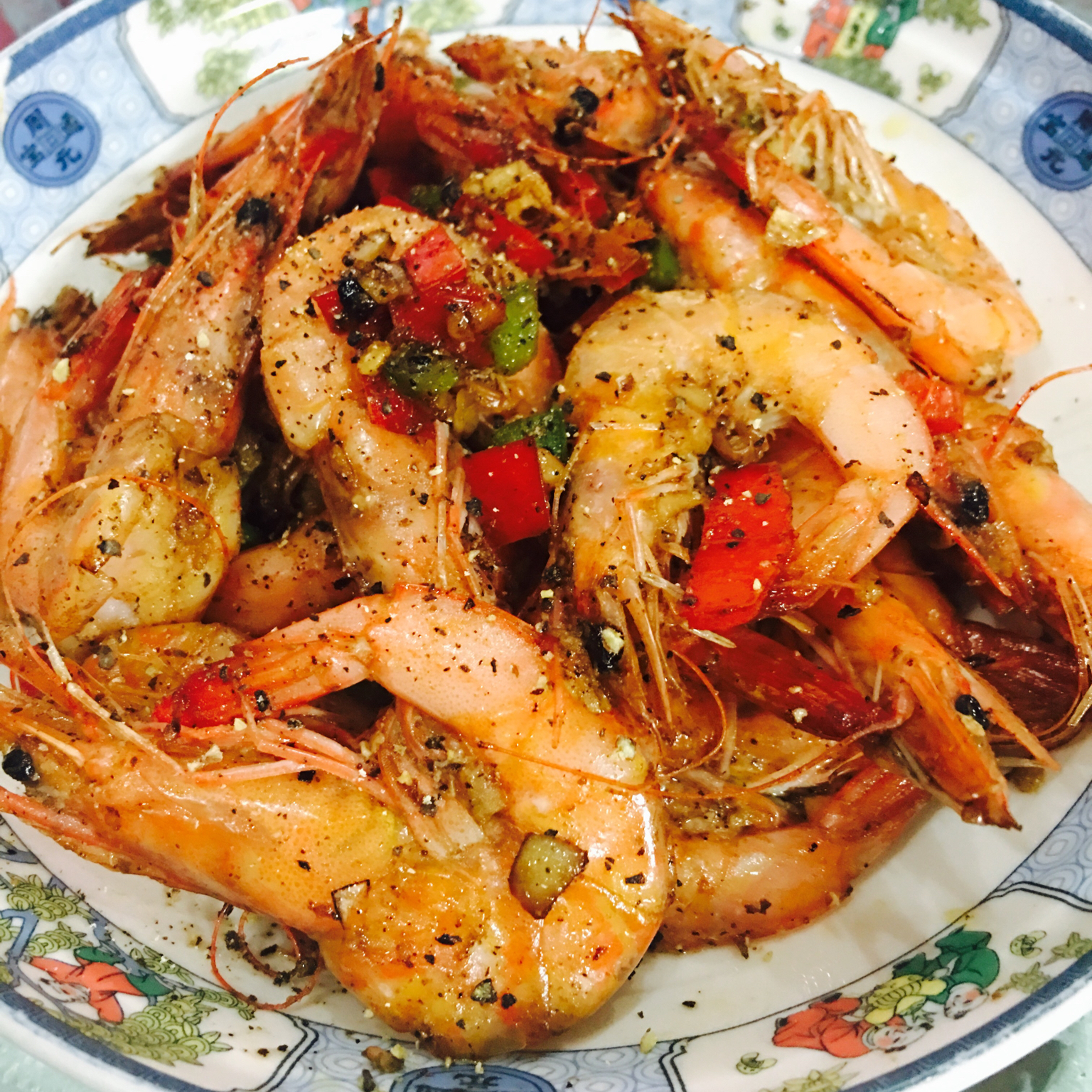 perryni做的椒盐虾