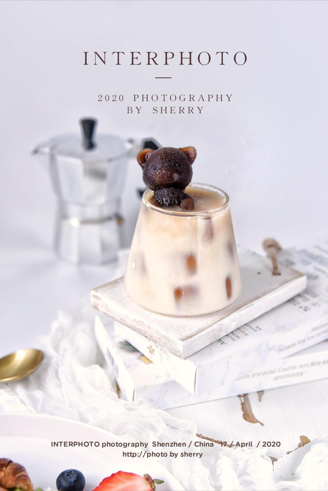 超简单‼️火遍ins的红茶咖啡小熊🐻冰饮