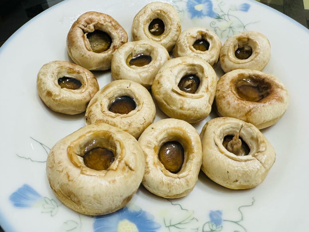 保留最原始鲜味儿的煎口蘑