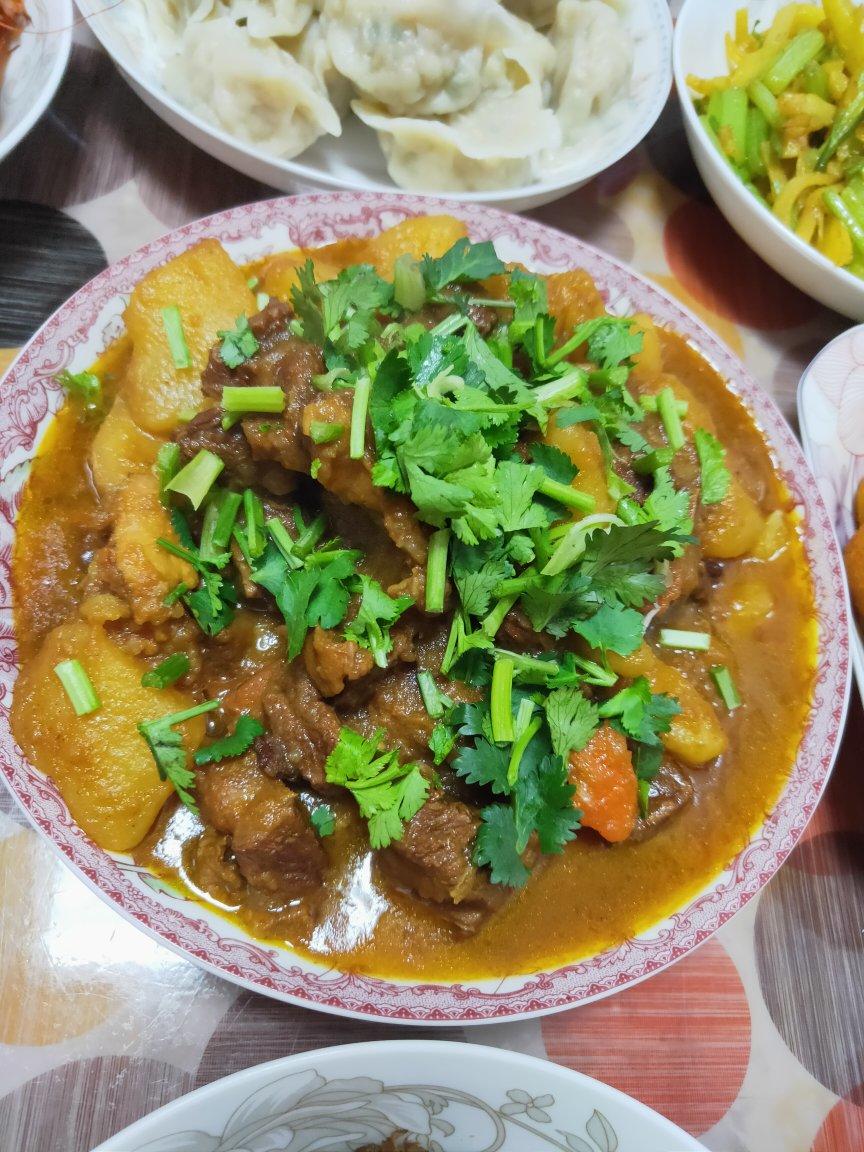 番茄土豆炖牛腩