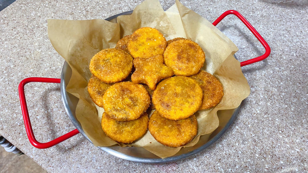 超酥软的南瓜饼
