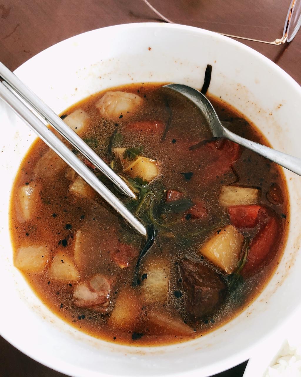 美极牛肉炖萝卜