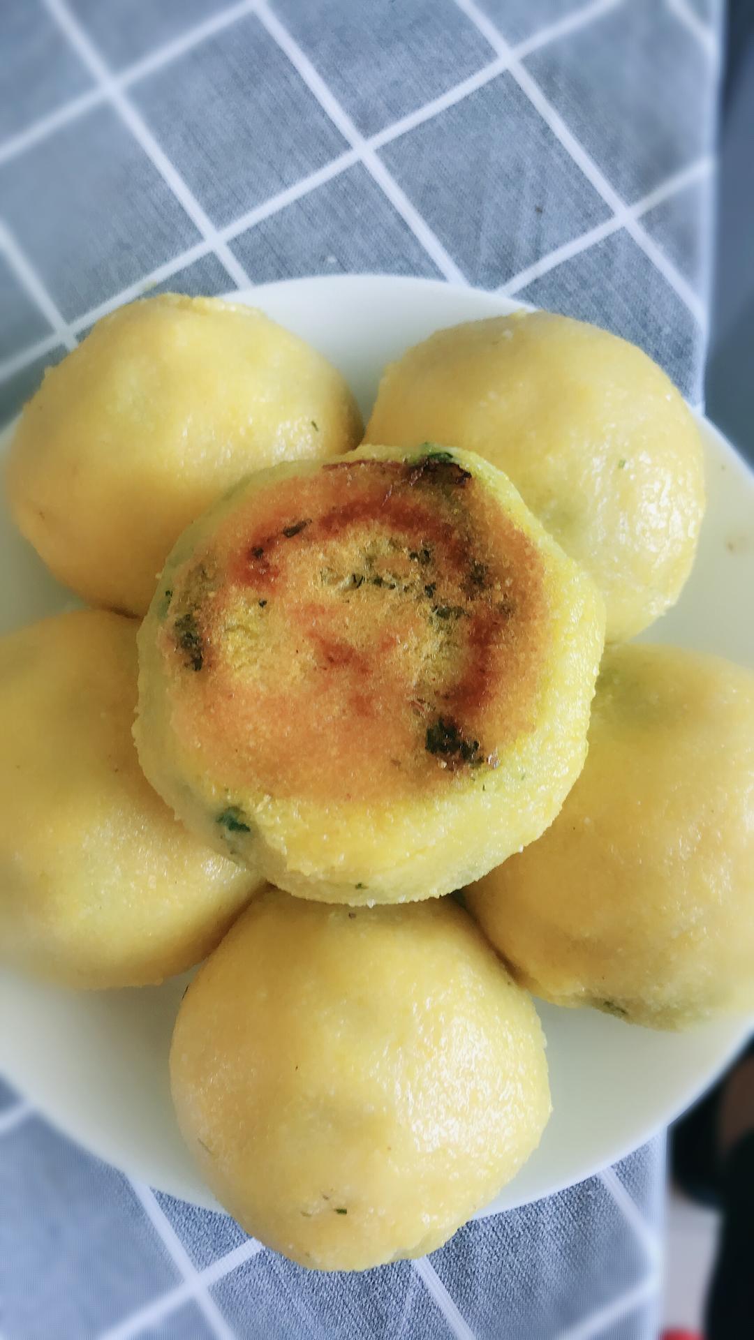 荠菜菜饽饽的做法