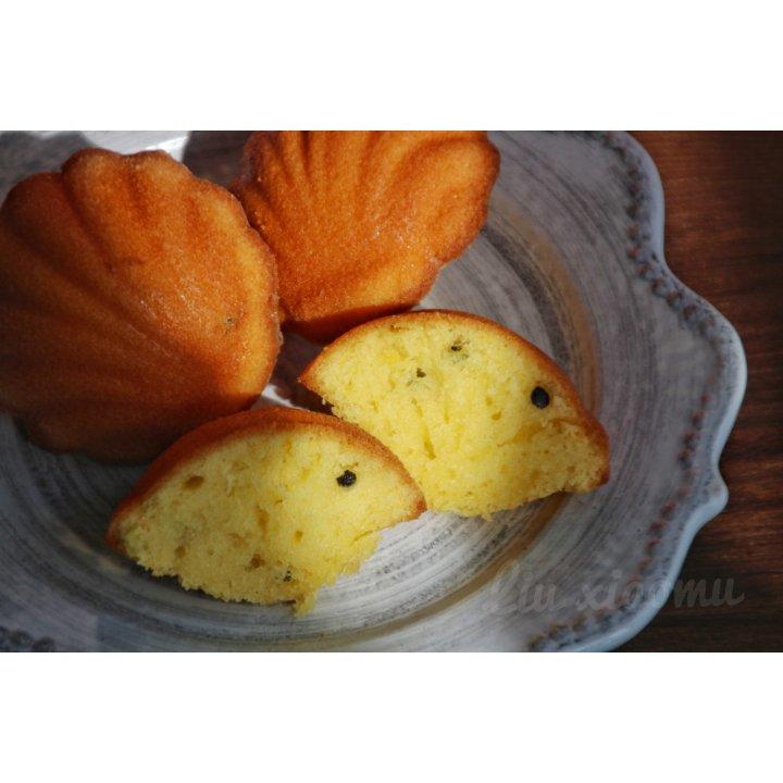 【夏日无负担系列】 百香果海绵玛德琳