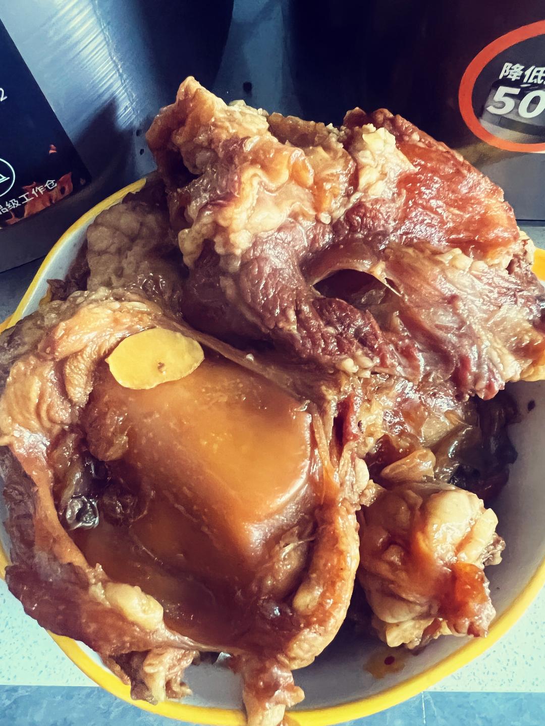 红烧牛窝骨的做法