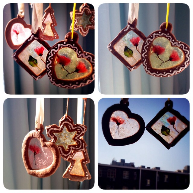 玻璃餅乾聖誕裝飾 Stained Glass Cookie Ornaments
