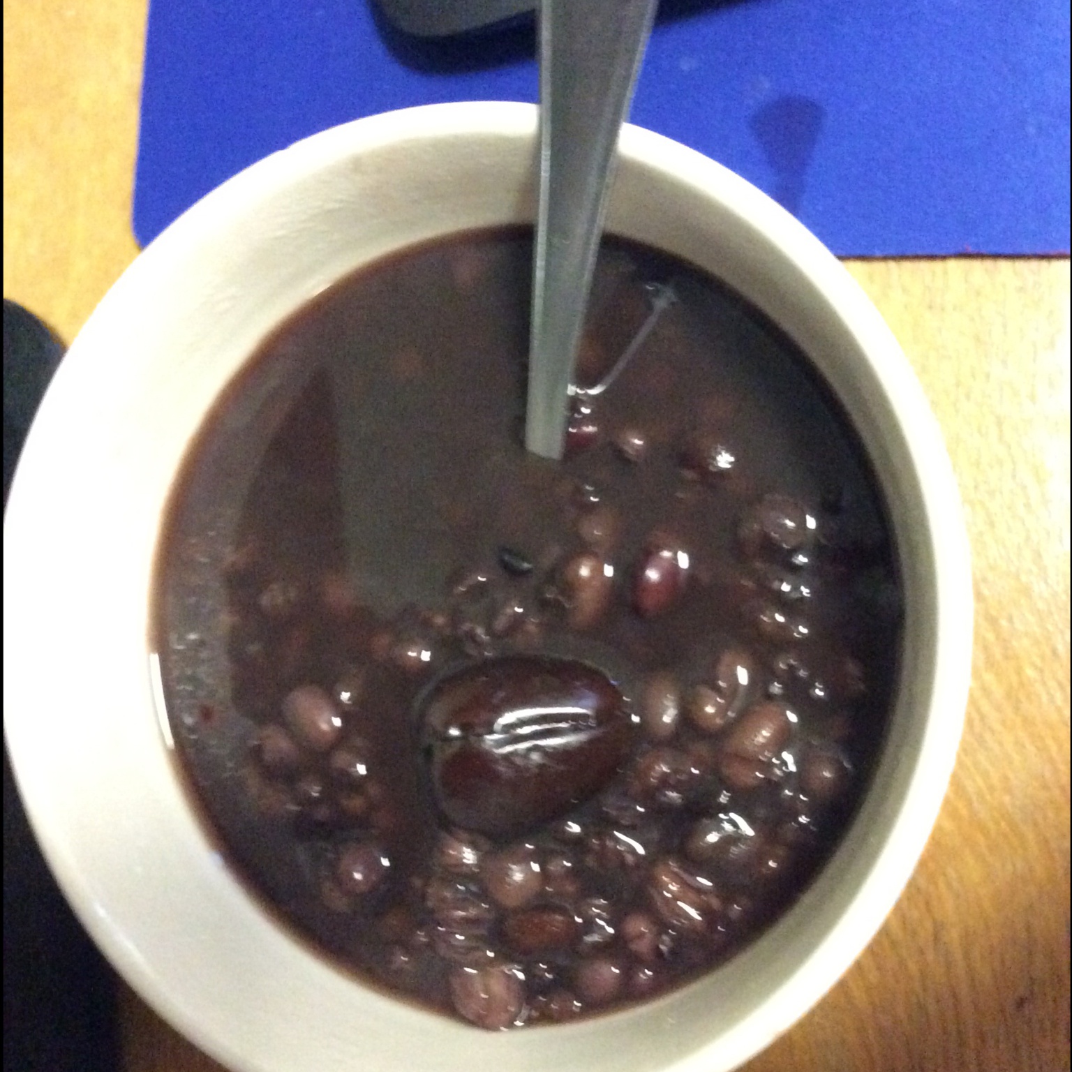 黑米黑豆粥