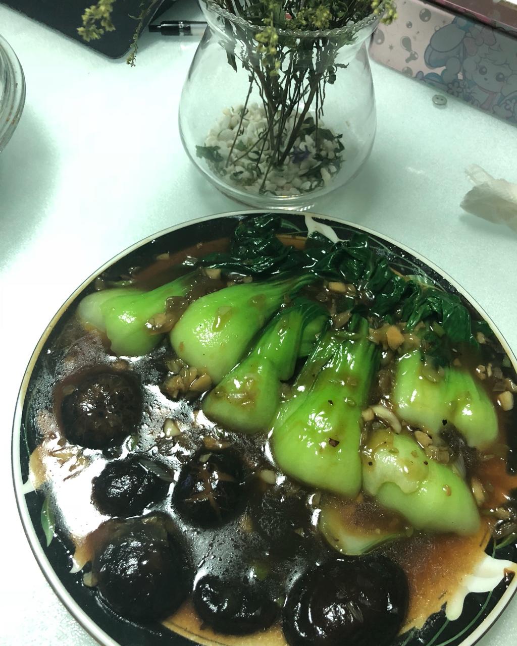 蚝油香菇小油菜