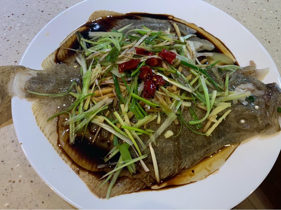 清蒸多宝鱼