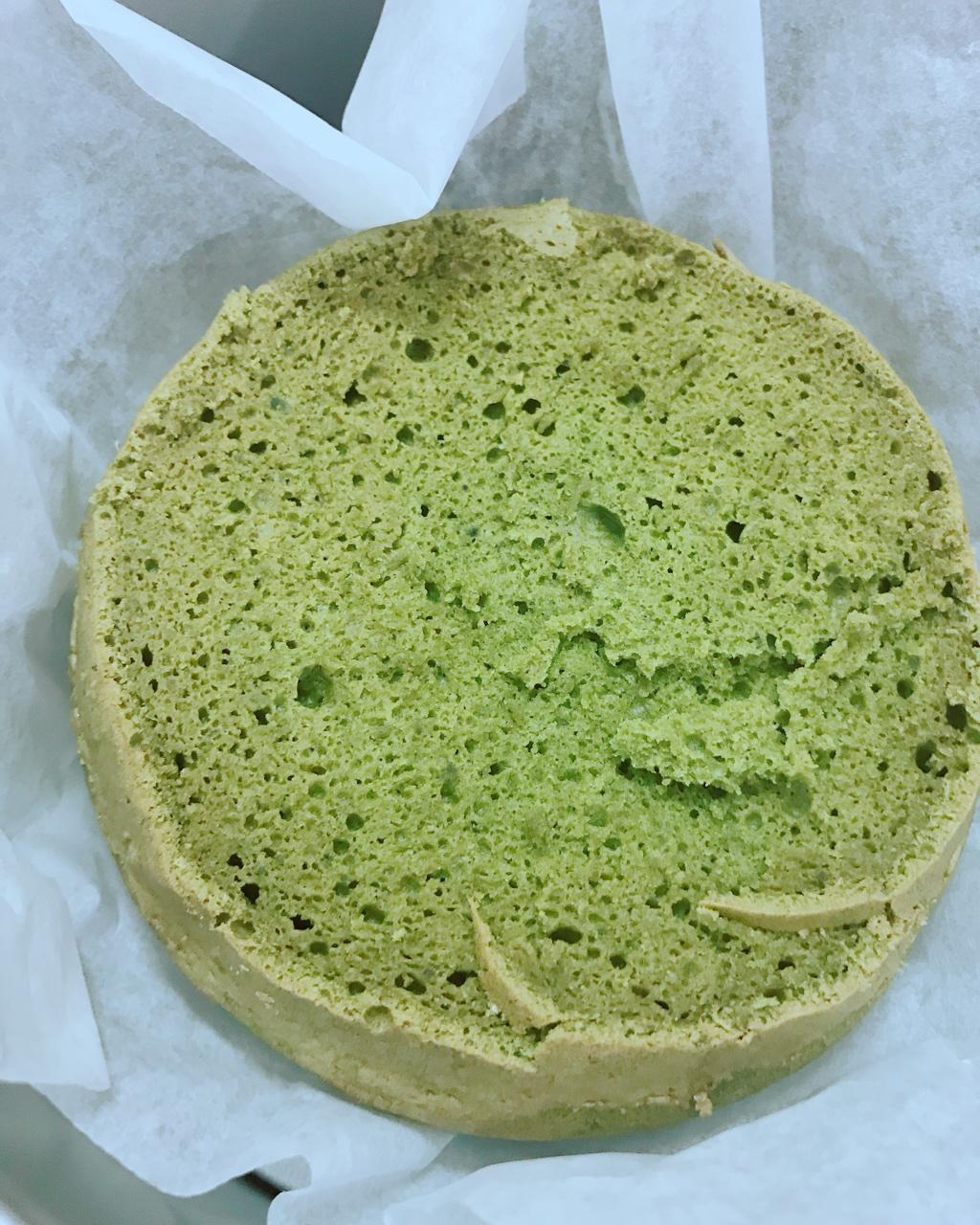 电饭锅抹茶蛋糕