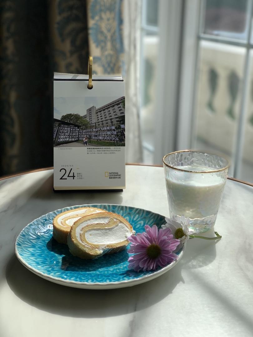 轻松出毛巾底的瑞士卷~never fail